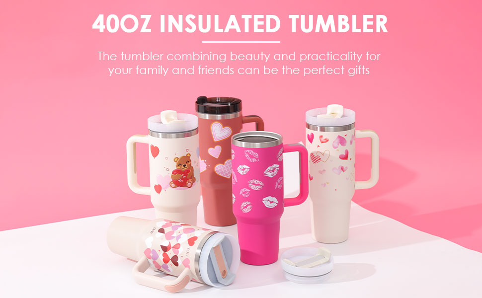 40 oz Stainless Steel Tumbler