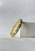 Multicolor Meenakari Kada | Crystal Floral Enamel Bangle | Anti-Tarnish