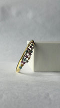 Starlit Vine Meenakari Kada | Multicolor Star Floral Bangle